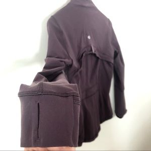 Lululemon jacket. Plum. Size 10